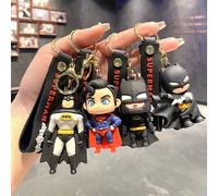 1 pezzo Portachiavi con ciondolo a forma di supereroe dei cartoni animati, accessorio per zaino, adatto come regalo per ragazzi e ragazze, decorazione per costumi da festa, bomboniere per feste di com