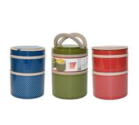 1 Pezzo Portapranzo Termico con Secondo Premium 1 Litro 3 Colori