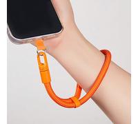 1 pezzo Premium Cordino per telefono girevole a 360°, regolabile, cinturino da polso unisex con blocco girevole, compatibile con Android e la maggior parte degli smartphone, regalo per madre, famiglia