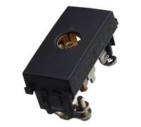 1 Pezzo Presa TV Terminale Femmina, Compatibile Con Vimar Arkè, Colore Nero