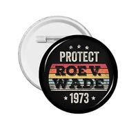 1 pezzo Pro Abortion Right Pro Choice Perni per pulsanti Supporto 1973 Roe V. Wade Distintivo rotondo Mantieni l'aborto sicuro Cerchio legale Perni sul petto Il mio corpo Il mio utero La mia scelta Sp