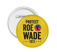 1 pezzo Pro Abortion Right Pro Choice Perni per pulsanti Supporto 1973 Roe V. Wade Distintivo rotondo Mantieni l'aborto sicuro Cerchio legale Perni sul petto Il mio corpo Il mio utero La mia scelta Sp