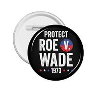 1 pezzo Pro Abortion Right Pro Choice Perni per pulsanti Supporto 1973 Roe V. Wade Distintivo rotondo Mantieni l'aborto sicuro Cerchio legale Perni sul petto Il mio corpo Il mio utero La mia scelta Sp