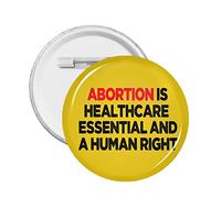 1 pezzo Pro Abortion Right Pro Choice Perni per pulsanti Supporto 1973 Roe V. Wade Distintivo rotondo Mantieni l'aborto sicuro Cerchio legale Perni sul petto Il mio corpo Il mio utero La mia scelta Sp