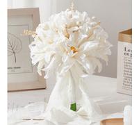 1 pezzo profumo da sposa occidentale con fiore di ortensia finto, accessorio fotografico per la sposa, regalo per festività, decorazione per matrimonio, casa, stanza, feste, compleanni, lauree, addio 