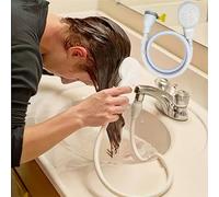 1 pezzo Prolunga multifunzione per rubinetto con soffione, facile da usare, adatta per shampoo, vasca da bagno e adattatore per soffione, doccia per animali domestici, prodotti per la pulizia e la toe