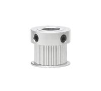 1 pezzo Puleggia a cinta dentata in alliaggio di alluminio, S3M-32 denti, dente curvo tipo-K con sommità piatta, larghezza della scanalatura 16mm