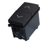 1 Pezzo Pulsante Interbloccato Doppio Saliscendi, Compatibile Con Vimar Arkè, Colore Nero