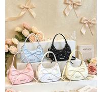 1 pezzo Questa elegante borsa a forma di stella e mini luna crescente, una borsa a spalla o a tracolla, è il regalo perfetto per gli adolescenti. Geometrico,LettereTessuto