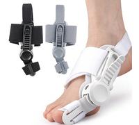 1 pezzo Raddrizzatore ortopedico per alluce valgo con separatore per dita, regolabile, per piede destro e sinistro, adatto per donne e uomini Tagli UnicaElastan