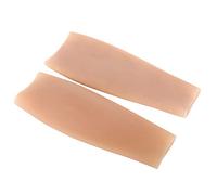 1 pezzo Realistic Silicone Beautiful Leg Sets Crossdresser Leg Enhancement Forme in silicone morbido Coprendo gli arti Cicatrici Posture Corrector Pad Brace/M