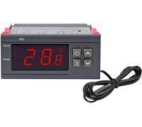 1 Pezzo Regolatore Di Temperatura Digitale AC 110 V-220 V 10 A, Display a LED Di