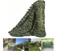 1 pezzo Rete mimetica, leggera e durevole, rete parasole, adatta per cortile, giardino, decorazione esterna, caccia nella giungla, occultamento per tiro, campeggio, fotografia e altre occasioni. 2 m*1
