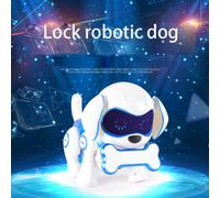 1 pezzo Robot cane con sensore di movimento, che canta, balla e ha una lampada LED con espressioni modificabili Tagli UnicaABS