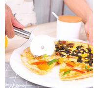 1 pezzo Rotella tagliapizza in acciaio inossidabile, utensile da cucina e sala da pranzo, gadget per pizza italiana, materiale durevole, strumento per la cottura della pizza, rullo per impasto pizza i