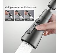 1 pezzo Rubinetto con doccetta estraibile, testina della doccia sostituibile estensibile e intercambiabile Tagli Unica,Stile 2Acciaio inossidabile