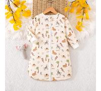 1 pezzo Sacco nanna per bambini in 100% cotone morbido e confortevole, a doppio strato, adatto come regalo per il sonno per bambini e bambine S,LPianteTessuto