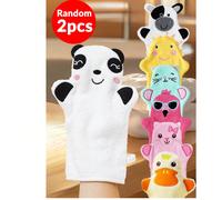 1 pezzo Salviettine per neonati con stampe di animali - Morbide salviette per il bagnetto di neonati e bambini piccoli con simpatici disegni di animali Tagli UnicaTessuto