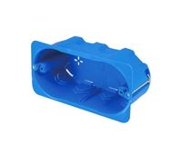 1 Pezzo Scatola 504 Cartongesso 137x70x50mm, Rettangolare Per 4 Moduli, Cassetta Da Incasso, Montaggio Da Cartongesso, Scatola di Distribuzione e Derivazione