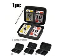 1 pezzo Scatola portacarte di memoria, compatibile con buste per carte, scatola per carte da poker, scatola protettiva per carte da gioco, busta protettiva per carte da poker Tre Regni da tavolo, adat