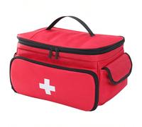 1 pezzo Scatola portamedici versatile per il pronto soccorso domestico, organizzatore per lo stoccaggio di forniture mediche da viaggio, adatto per conservare vari medicinali, elementi essenziali per 