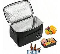 1 pezzo Scatola termica per il pranzo pieghevole e riutilizzabile Fleymu - Scatola per il pranzo portatile e impermeabile, adatta per pranzo, lavoro, scuola, campeggio, viaggio 1pcOxford