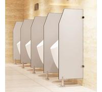 (1 Pezzo) Schermo For La Privacy Dell'orinatoio Montato A Pavimento For Centri Commerciali/luoghi Pubblici(Gray,2Pc)