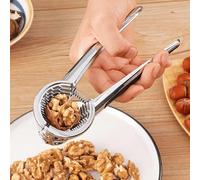 1 pezzo Schiaccianoci in acciaio inossidabile resistente, con impugnatura ergonomica e funzione multiuso per noci e castagne, regalo ideale per la Festa della Mamma e della Festa del Papà Tagli Unica,