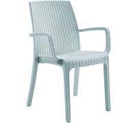 1 PEZZO SEDIA INDIANA cm. 59x57x86 h col. Bianco
