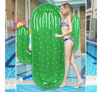 1 pezzo Seduta galleggiante a forma di grande cactus, sedia a sdraio per piscina, materasso gonfiabile per piscina, adatto per feste a tema messicano in piscina, festival e carnevali, vacanze al mare,