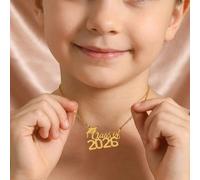 1 pezzo Semplice e alla moda Ciondolo a forma di tocco da laurea el 2026 in acciaio inossidabile, collana per laureati, compagni di mici, ragazzi e ragazze, accessorio gioiello per la