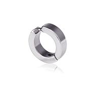 1 Pezzo Senza Orecchini Piercing in Acciaio al Titanio orecchino a Clip Accessori Rotondi Clip per Orecchio Mens Punk Party Fashion Sexy Attractive Processing