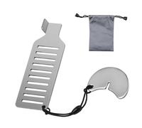 1 Pezzo Serratura per Porta Portatile Interna Serratura Senza Foro Nessuna Foratura Porta in Acciaio Inox Nessun Foro Applicabile Hotel, Scuole, Appartamenti, Dormitori