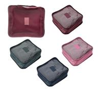 1 Pezzo Set 2 Pezzi Borsello Organizer Viaggio 30 x 27 x 10 cm 4 Colori