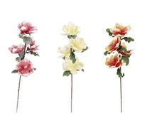 1 Pezzo Set 4 Fiori Artificiali Decorazione Casa con Ramo Magnolia 89 cm 3 Co...