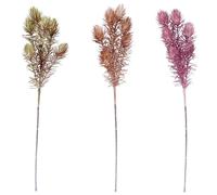 1 Pezzo Set 6 Fiori Artificiali Decorazione Casa con Ramo Ginepro 95 cm 3 Colori