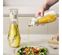 1 pezzo Set bottiglia di vetro multifunzione per condimenti - Dispenser per olio/vino/aceto/salsa, organizzatore di stoccaggio in cucina a prova di perdite, adatto per uso domestico e ristorante 1 spa