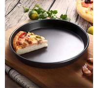 1 pezzo/Set da 4, con dimensioni multiple, Teglia per pizza nera, Set accessori per la cottura, Teglia per pizza, adatta per casa, ristorante, hotel, compleanni, cucina 1 pezzo (L),1 pezzo (M),1pz(S),