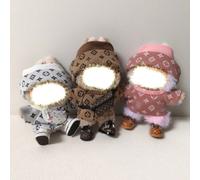 1 pezzo Set di abbigliamento incluso Tuta, Cappello e Copricapo per Bambola , Accessori per Bambole Set da tre pezzi Gold and Purple Joy,Set tre pezzi Gold Dust Joy,Abito in maglia stampata l-v nero,A