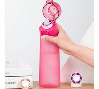 1 pezzo Set di bottiglia d'acqua aromatizzata, include 1 capsula aromatizzata a forma di orso con gusto casuale, con cannuccia, bottiglia d'acqua sportiva, 0 zucchero 0 calorie, bottiglia per bevande 