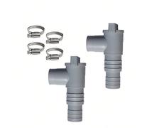1 pezzo Set valvola Intex Bestway PoolSun, adatto per connessione tubo flessibile da 32 mm, accessori da spiaggia, accessori per piscina, galleggianti per piscina Tagli UnicaPolicloruri di vinile