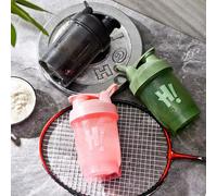 1 pezzo Shaker per frullati proteici da 400ml con mescolatrice, design anti-perdite, ideale per fitness, preparazione pasti, attività all'aperto, tazza creativa, borraccia alla moda, ottimo regalo per