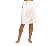 1 Pezzo Sottogonna Donna Andra 025 con Spacco Laterale e Bordino al Fondo. Seta 8/4XL