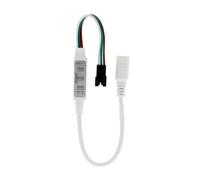 1 pezzo SP002E WS2812B WS2811 Controller for striscia LED RGB con connettore USB DC Mini 3 tasti for Pixel 5V 24V(DC line)