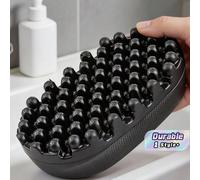 1 pezzo Spazzola a spugna per capelli arricciati, pettine per trecce afro e dreadlock, pettine elastico lavabile per acconciature, set di spugne per capelli antiscivolo in gomma, strumento universale 