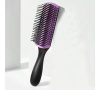 1 pezzo Spazzola da massaggio antiscivolo nera alla moda, spazzola per capelli, pettine, accessori per capelli e prodotti per parrucchieri, essenziali per la bellezza da viaggio, per il ritorno a scuo