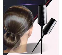 1 pezzo Spazzola per capelli, spazzola per trucco e pettine per capelli, spazzola per acconciature da ballo latino e per lisciare i capelli con pettine a punta e spazzola a file, accessori per lo styl