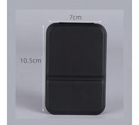 1 pezzo Specchio da trucco portatile, bianco, rosa, verde, nero, semplice, portatile, pieghevole, specchio tascabile carino. Piccolo specchio in PU, pieghevole, specchio da viaggio, applicabile. Specc