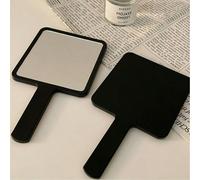 1 pezzo Specchio portatile quadrato, specchio per il trucco, specchio da bellezza portatile, ottimo regalo per compleanni, lauree, scuola, dormitorio, decorazione della casa, forniture per lo studio, 