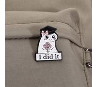 1 pezzo Spilla di laurea con design carino di cappello, profumo rosa, slogan "Ce l'ho fatta" per celebrare il traguardo, accessorio decorativo per abito da laureato, regalo per la laurea Tagli UnicaLe